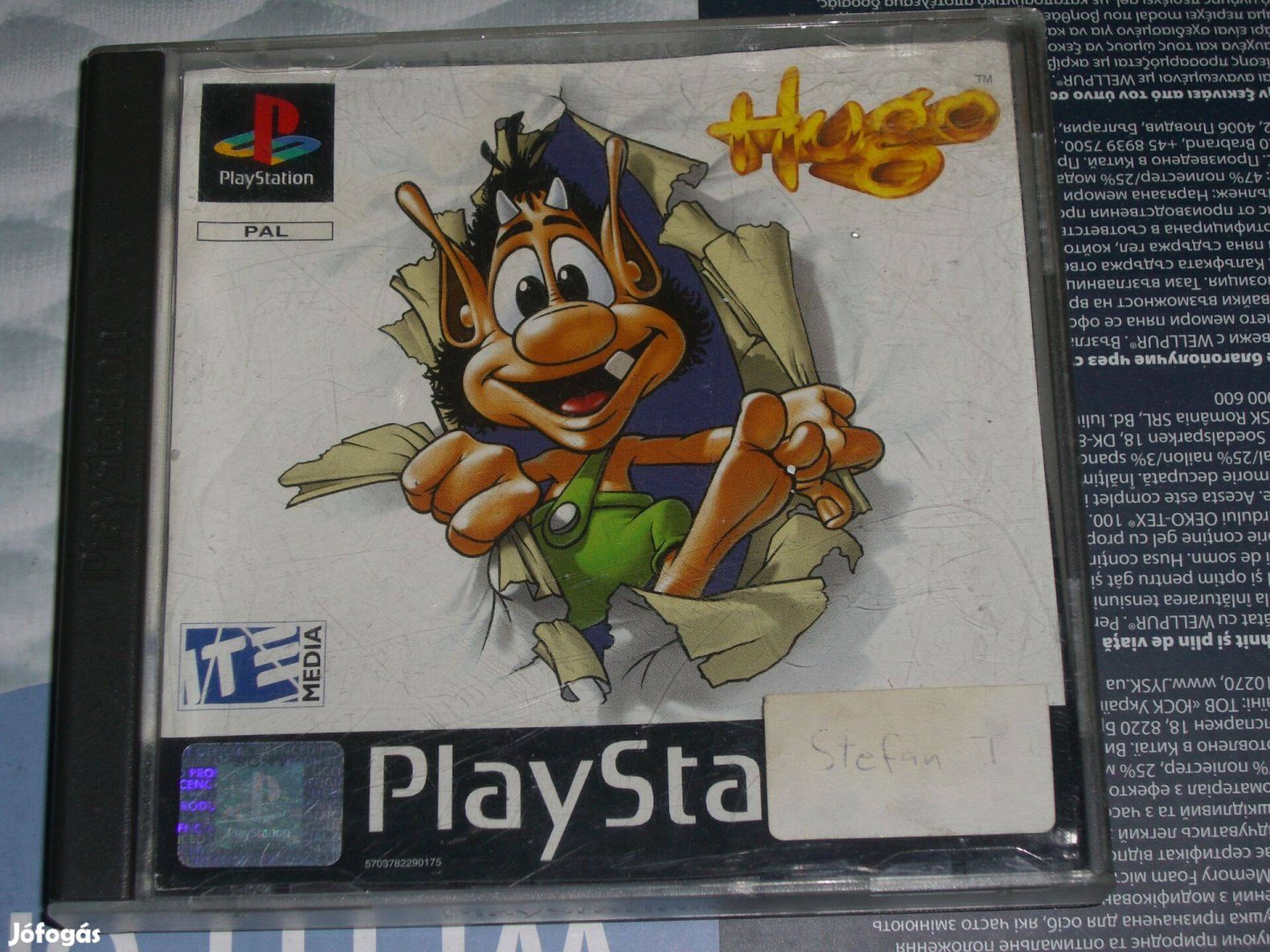 Hugo eredeti Playstation lemez eladó