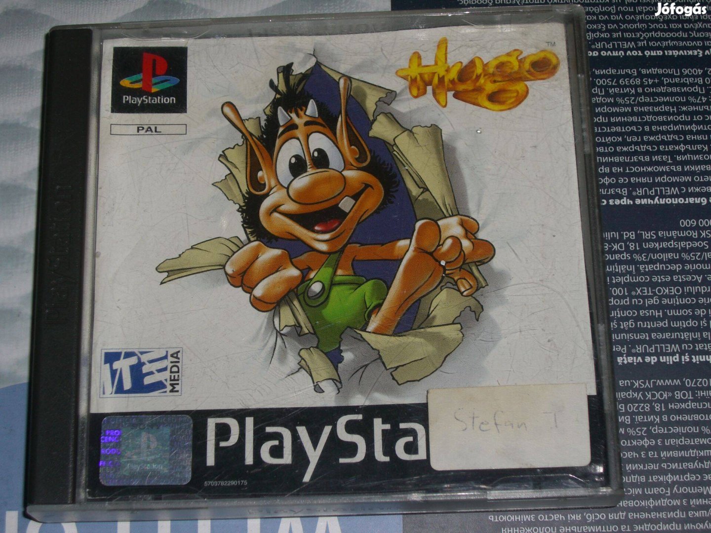 Hugo eredeti Playstation lemez eladó