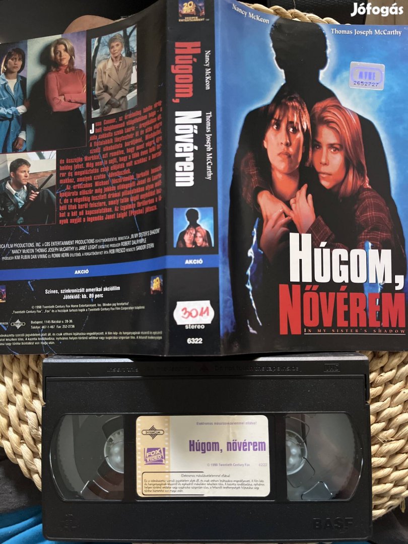 Húgom nővérem vhs