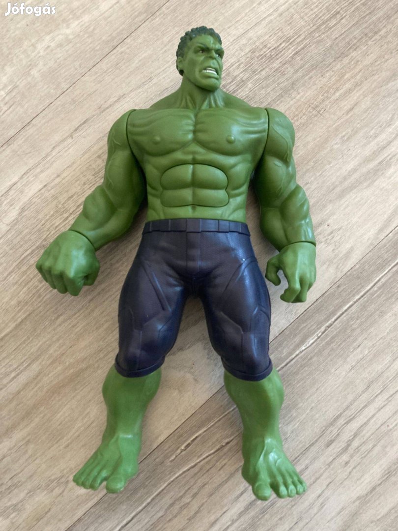 Hulk figura elemes 30cm, szuperhős figura