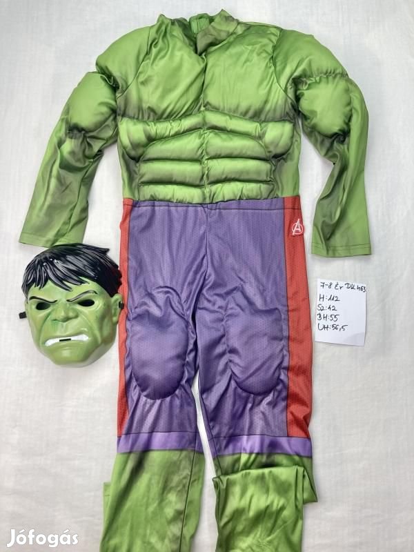 Hulk jelmez, szuperhős jelmez DK463