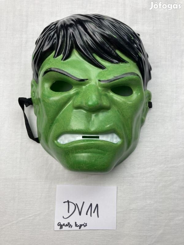 Hulk maszk, szuperhős maszk DV11