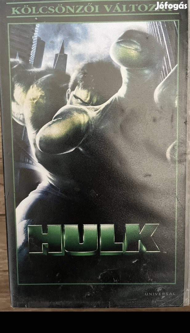 Hulk vhs eladó.