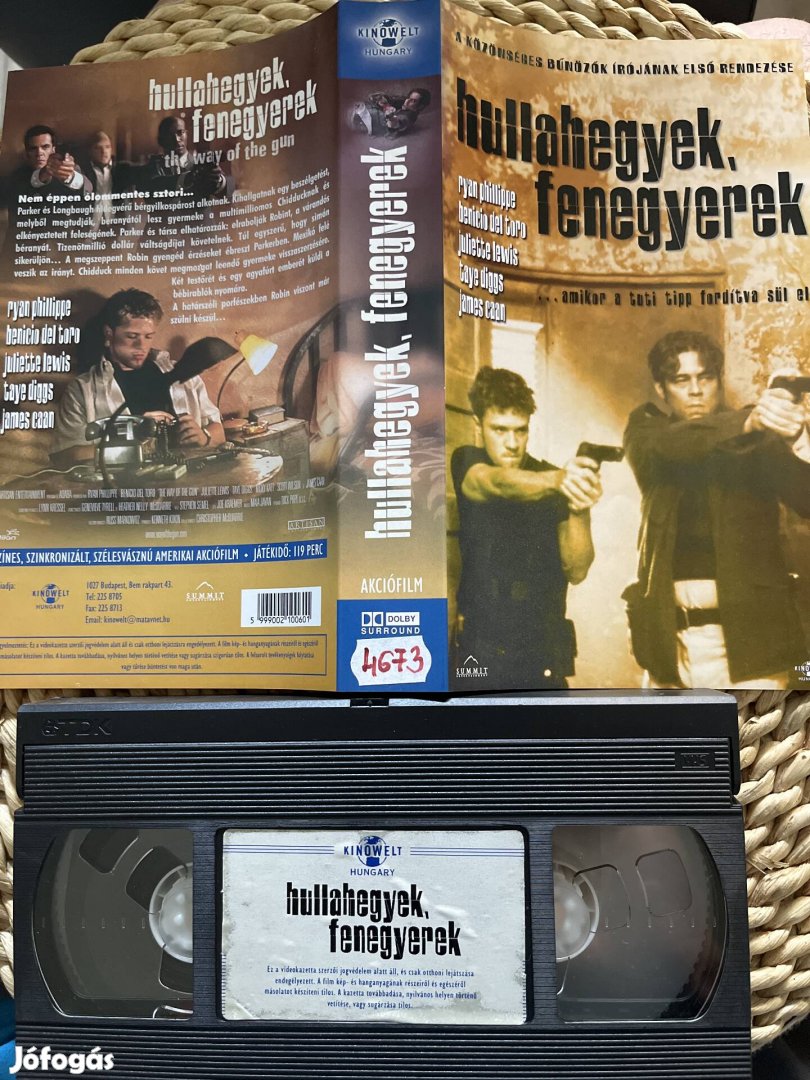 Hullahegyek fenegyerek vhs