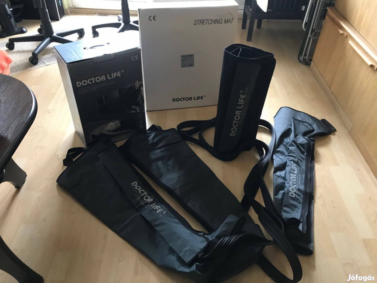 Hullámmasszázs, nyirokmasszázs gép kiegészítőkkel