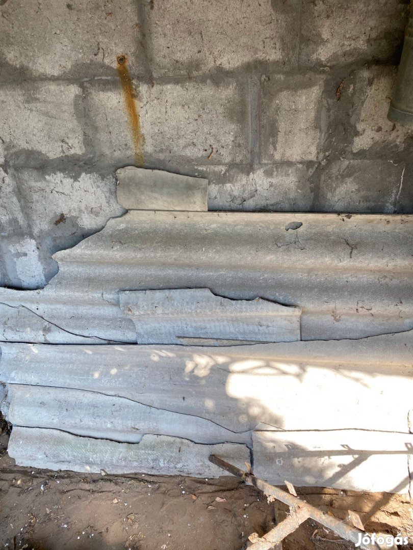 Hullámpala szürke színben maradék darabok