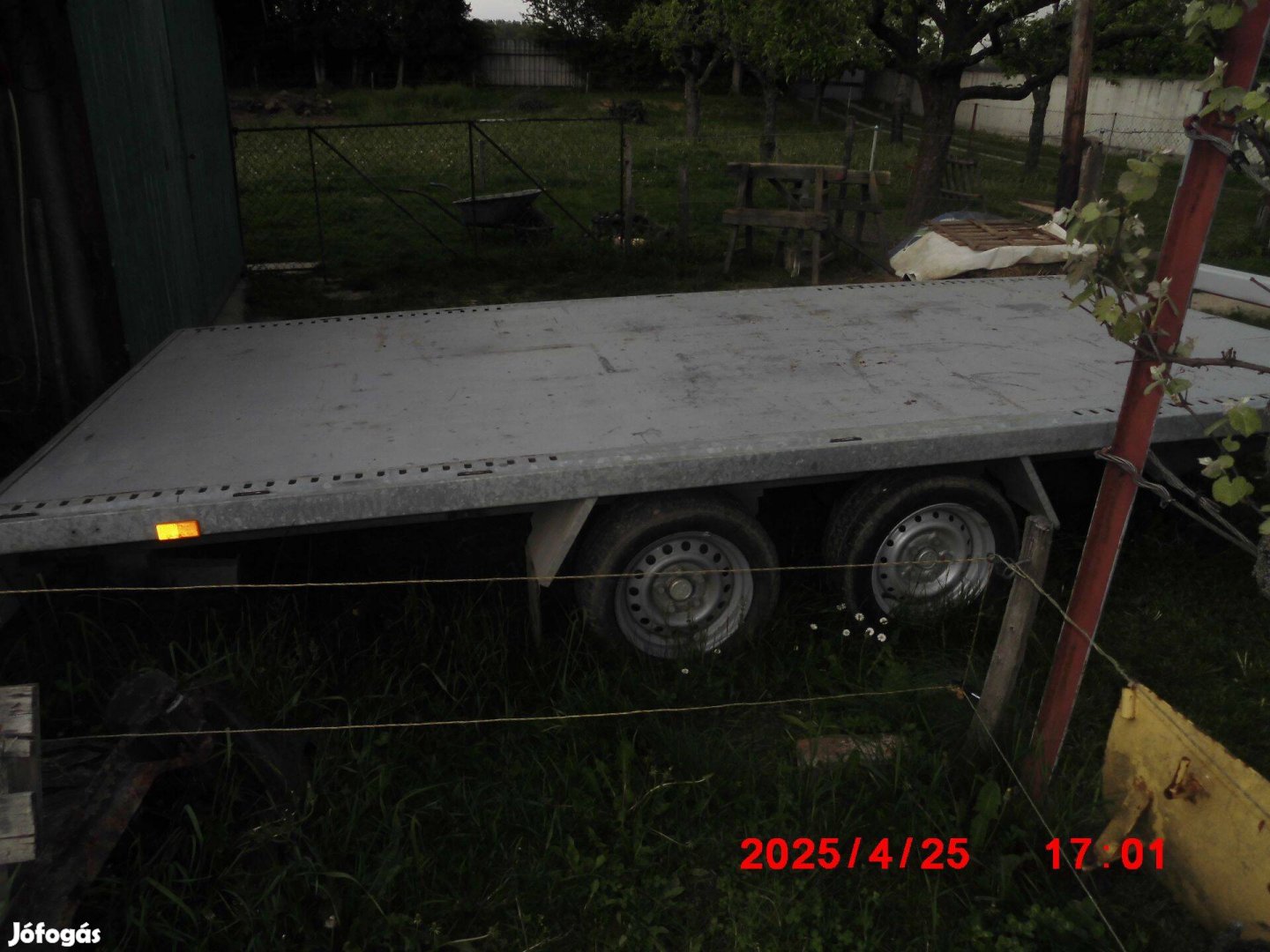 Humbaur 3.5 tonas treler utanfuto