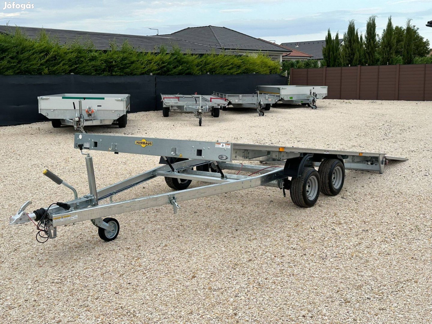 Humbaur FTK 274022 2700 kg Új, 0 km! billenős autószállító trailer