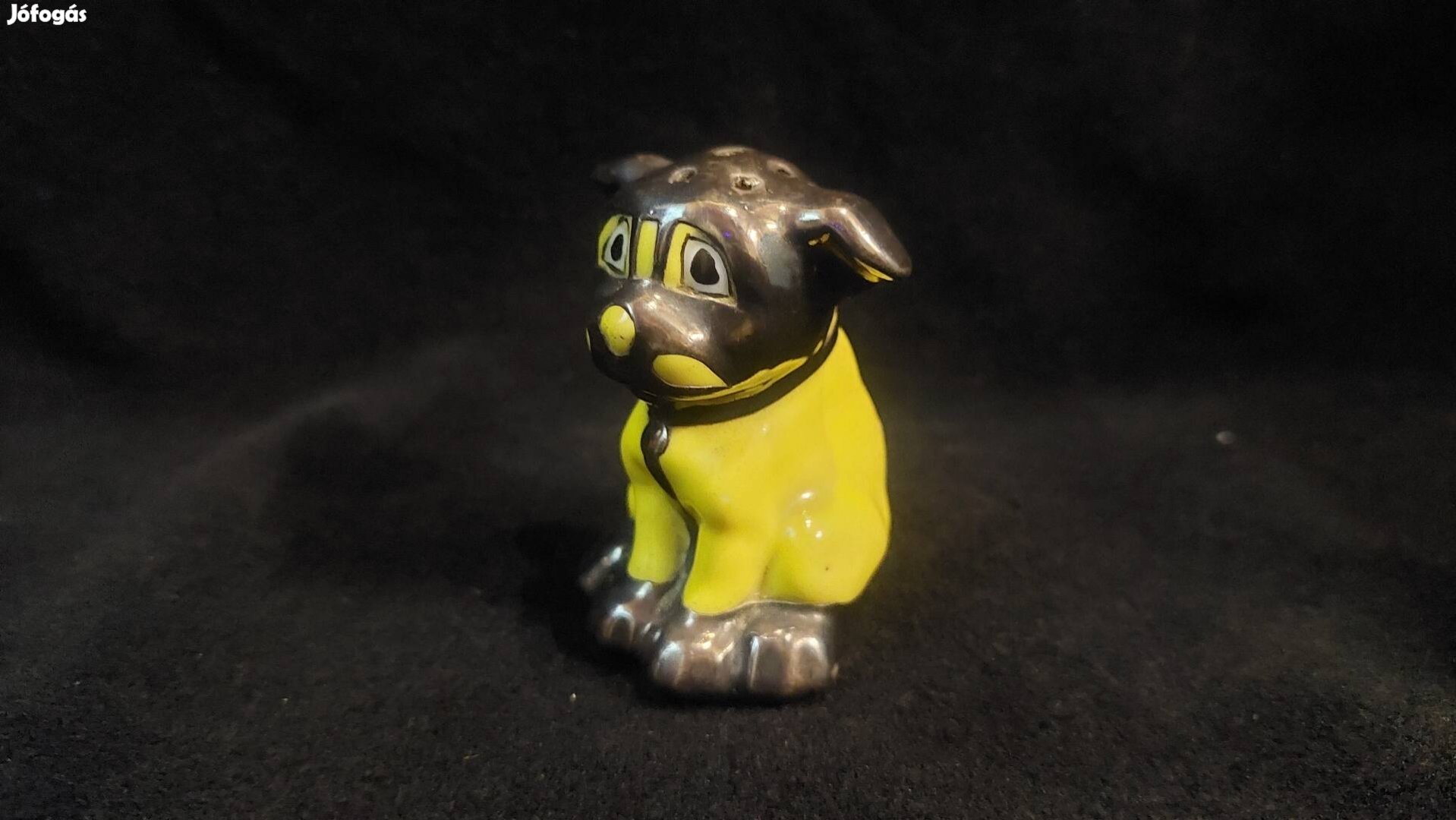 Hummel porcelán kutya sószóró