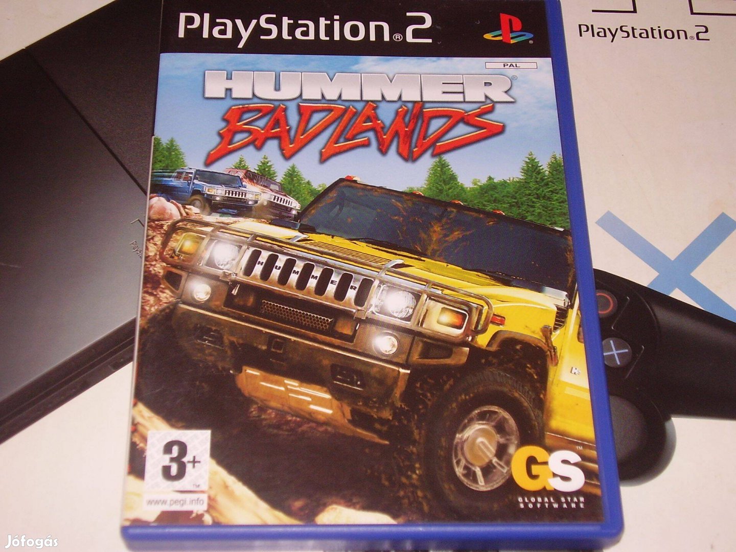 Hummer Badlands Playstation 2 eredeti lemez eladó