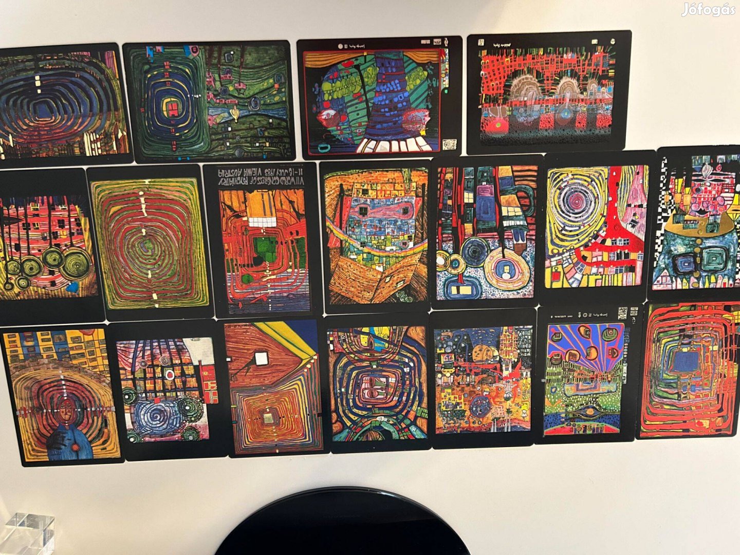 Hundertwasser képeslap eladó (18 db)