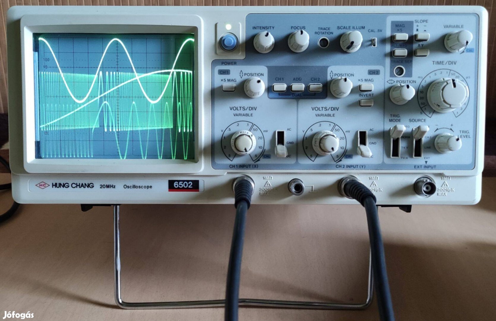 Hung Chang 6502 ( Protek 6502) 20 MHz oszcilloszkóp, oscilloscope