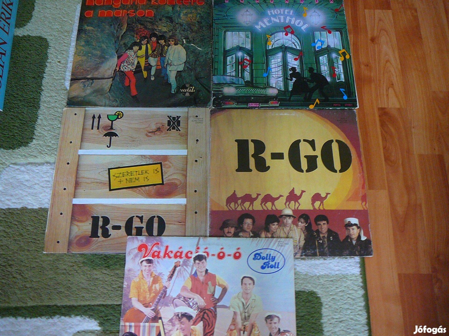 Hungária, R-GO, Dolli bakelit nagy lemezek