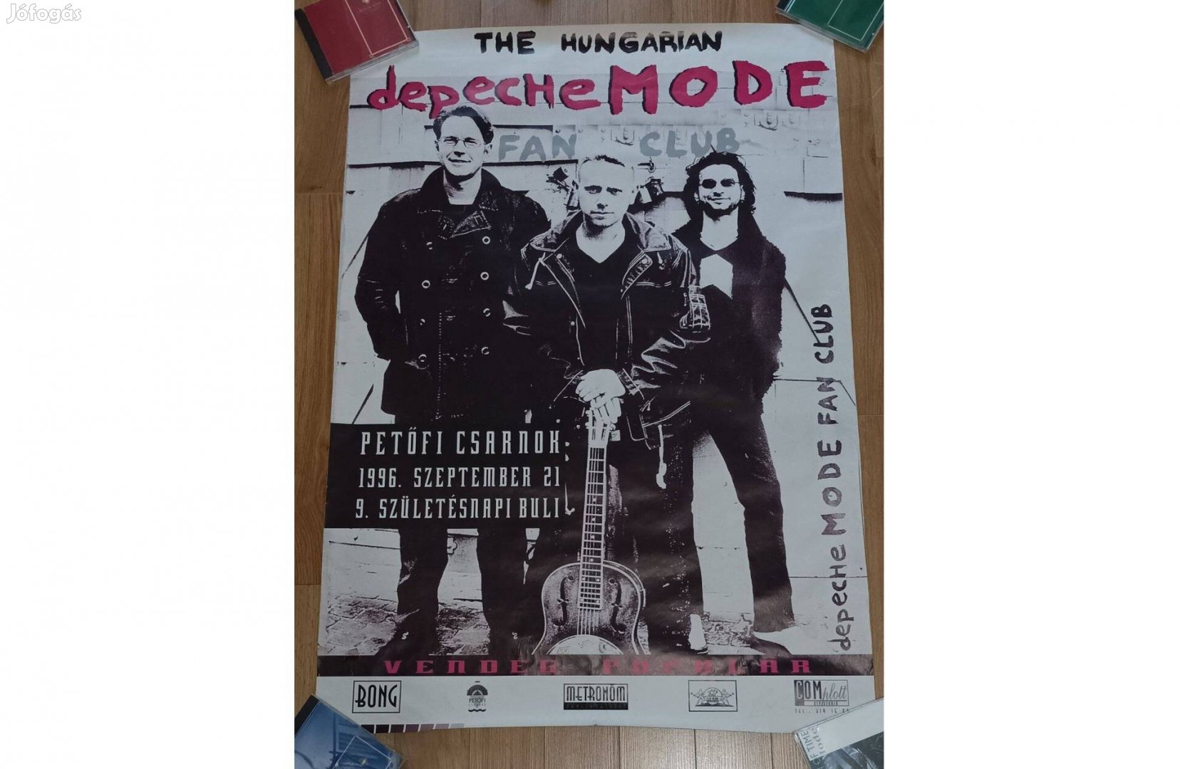 Hungarian Depeche Mode Fan Club plakát eladó
