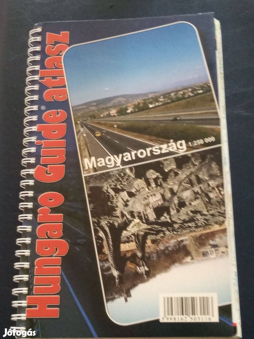 Hungaro Guide 2003 atlasz - Magyarország 1:250 000