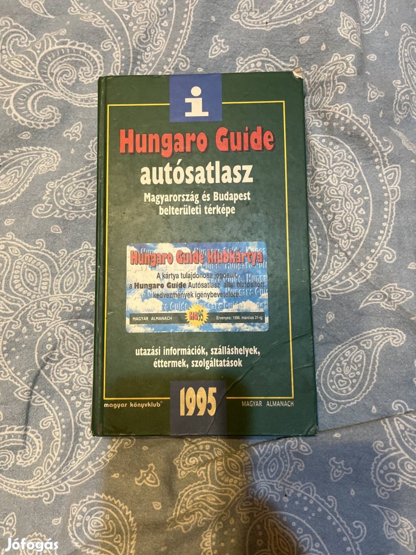 Hungaro Guide autósatlasz