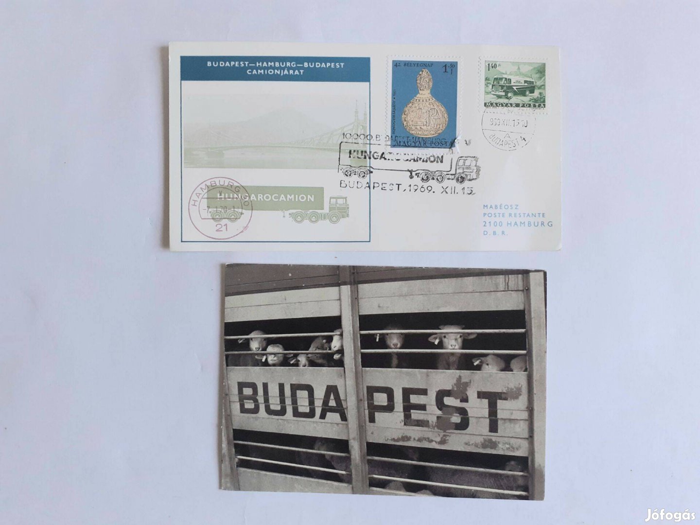Hungarocamion képeslapok