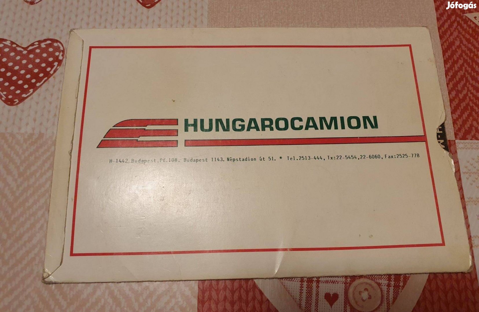 Hungarocamion térkép retro régi