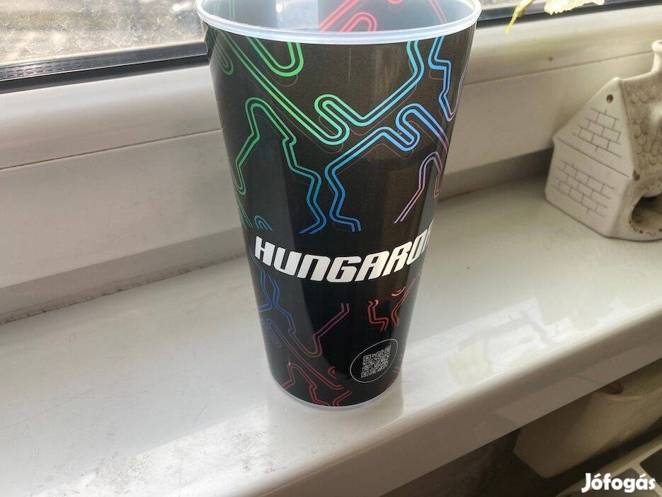 Hungaroring F1 pálya műanyag pohár