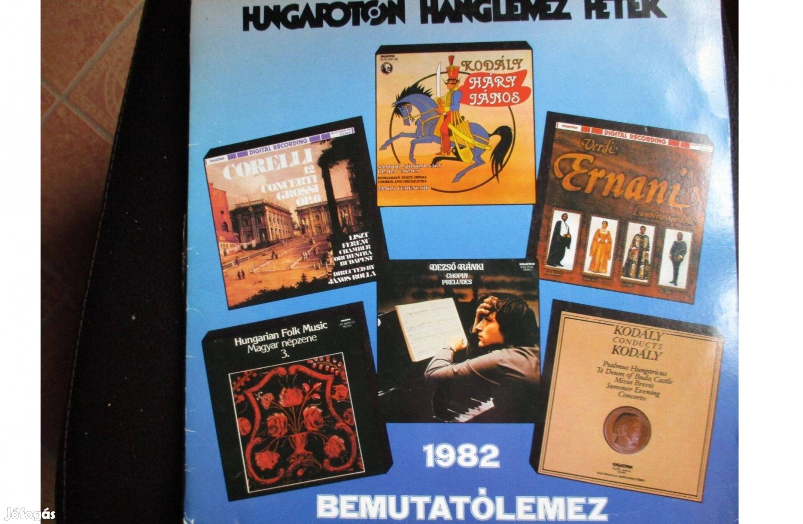 Hungaroton hanglemez hetek bemutatólemez eladó