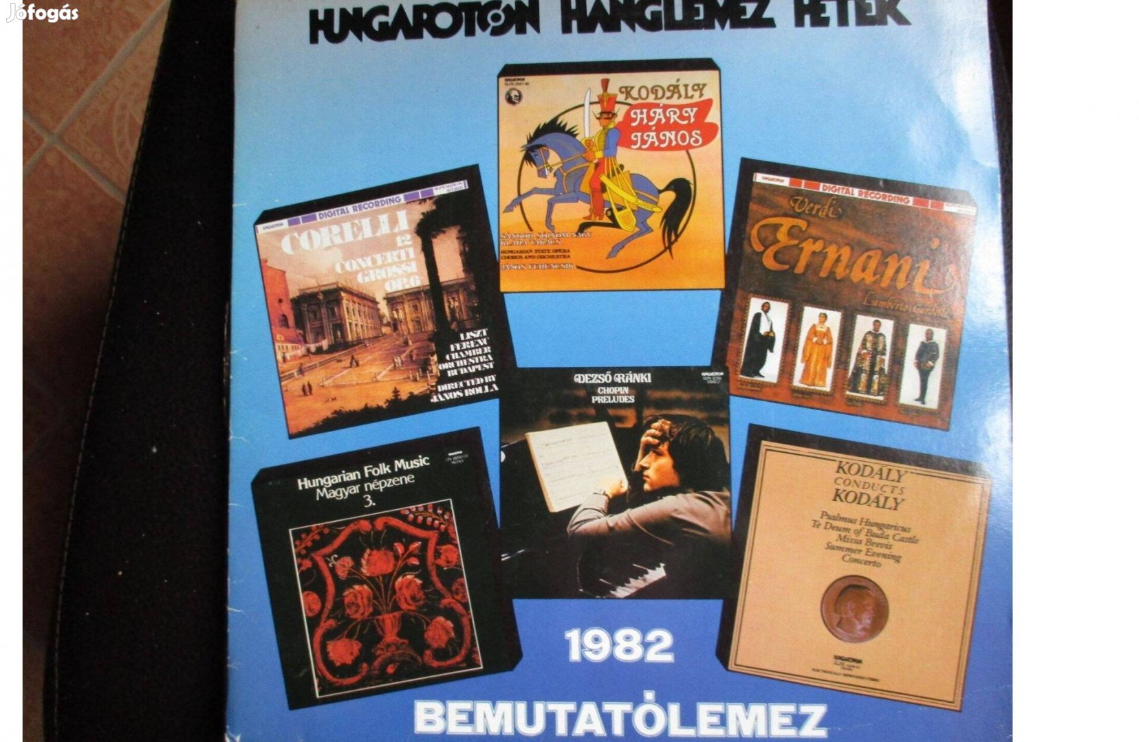 Hungaroton hanglemez hetek bemutatólemez eladó
