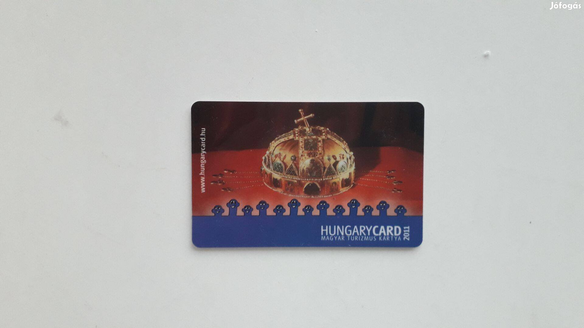 Hungarycard hűtőmágnes 8,5*5,5 cm új