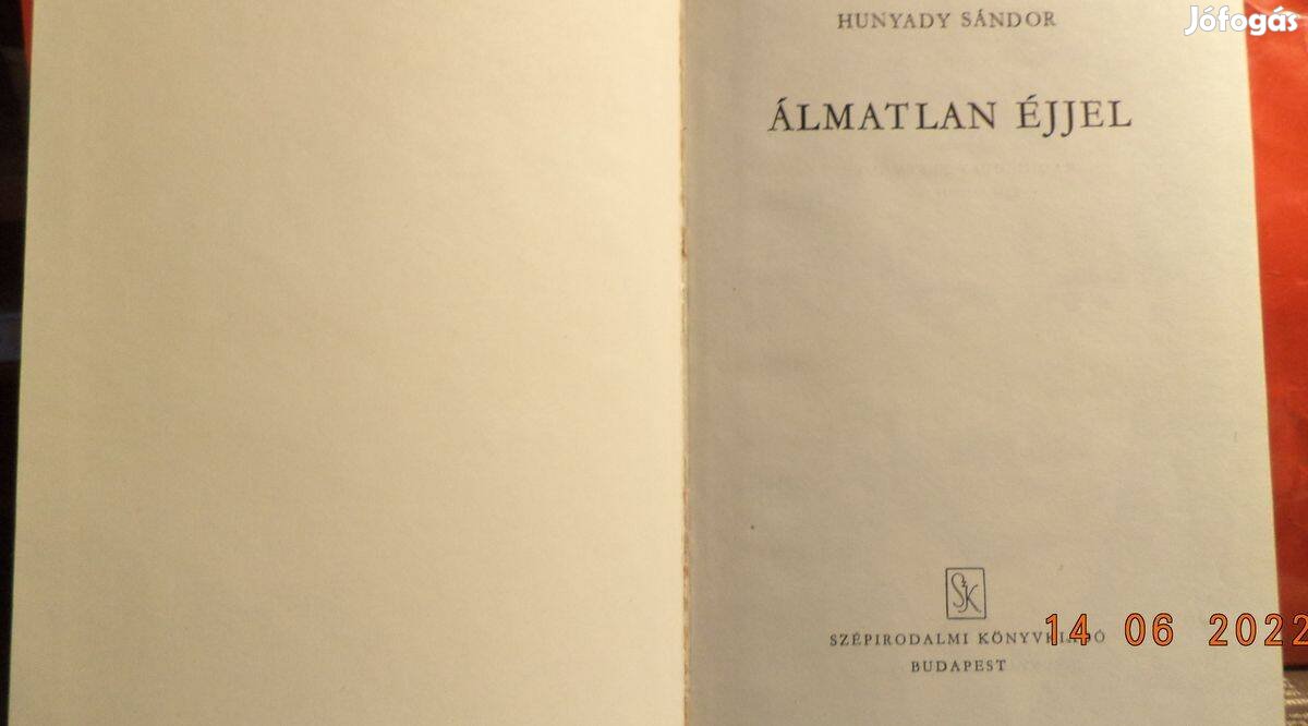 Hunyady Sándor: Álmatlan éjjel