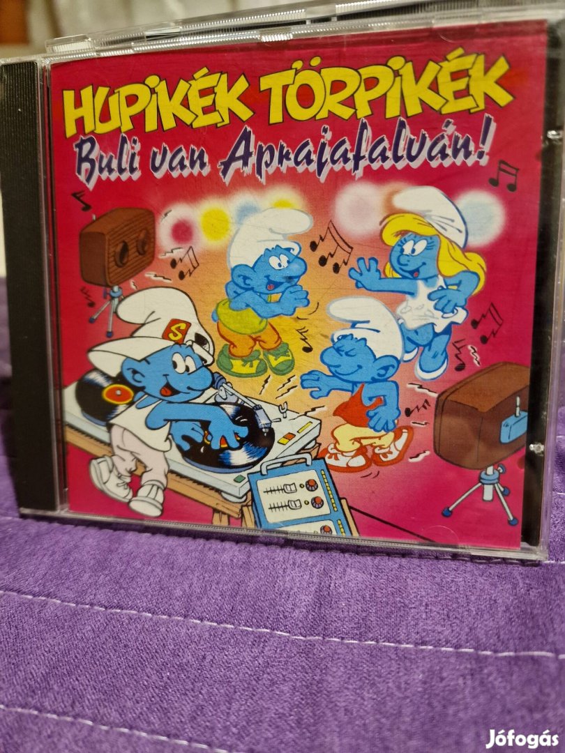 Hupikék Törpikék: Buli van aprajafalván! CD