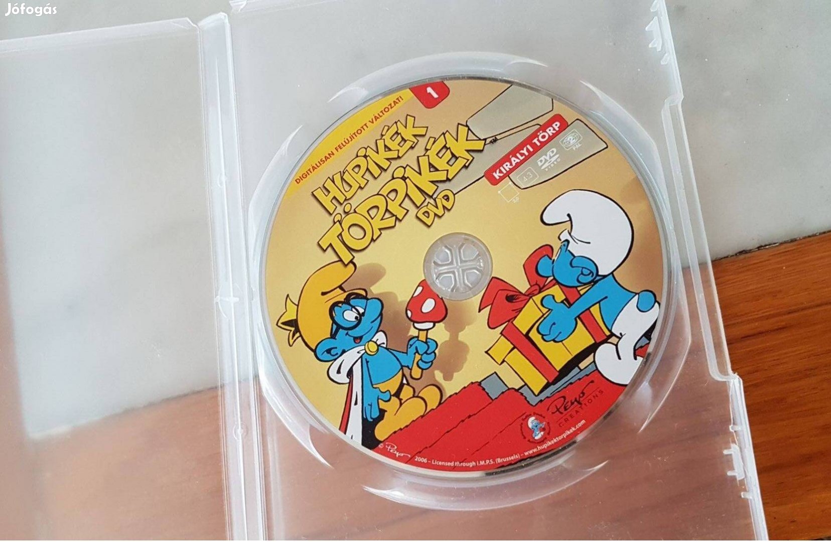 Hupikék törpikék DVD mese rajzfilm mesék