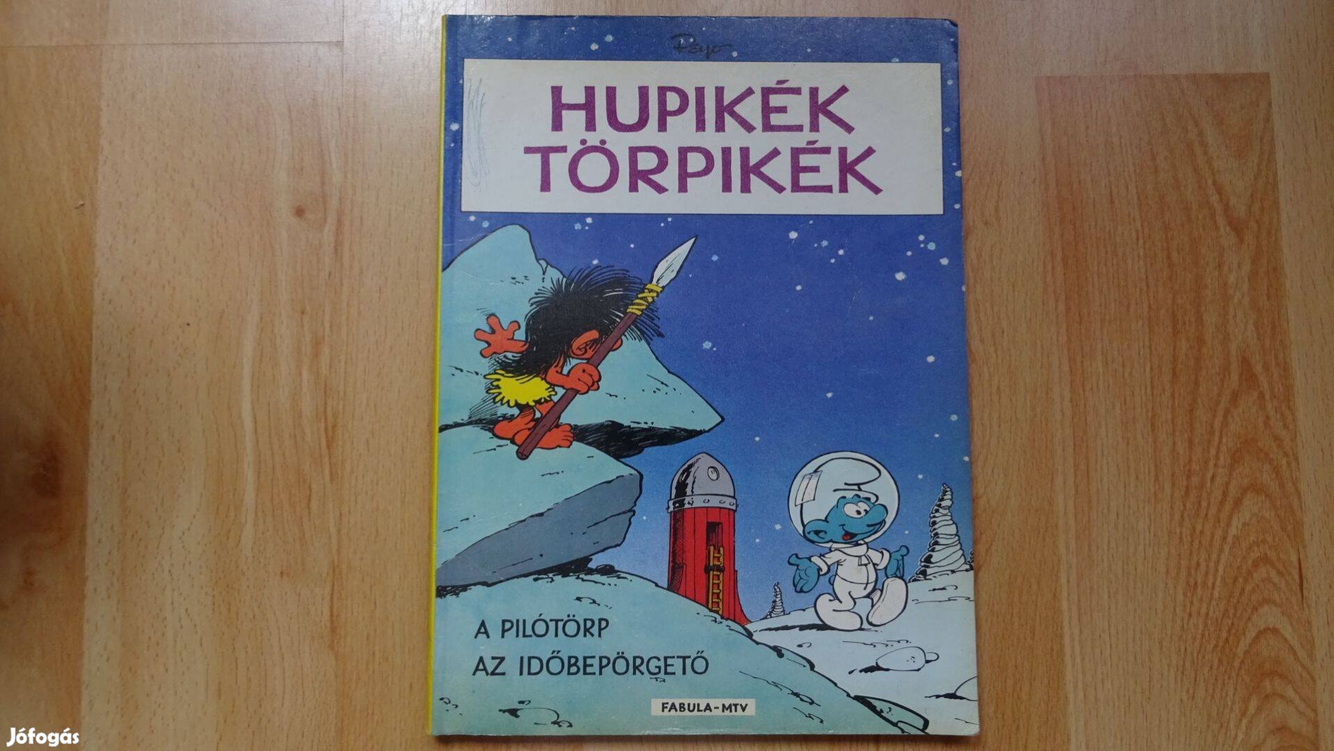 Hupikék törpikék: A pilotörp-Az időbepörgető