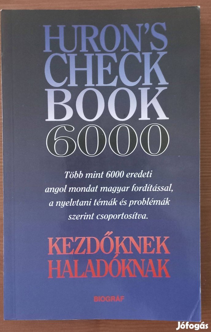 Hurons Check Book 6000