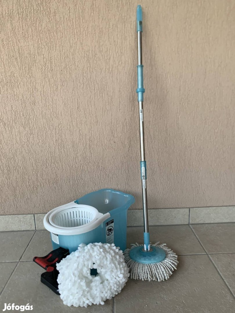 Hurricane spin mop forgófejes felmosó szett