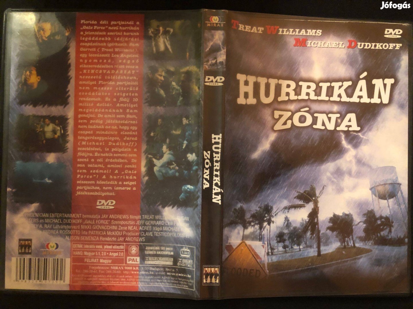 Hurrikán zóna DVD (Treat Williams, Michael Dudikoff)