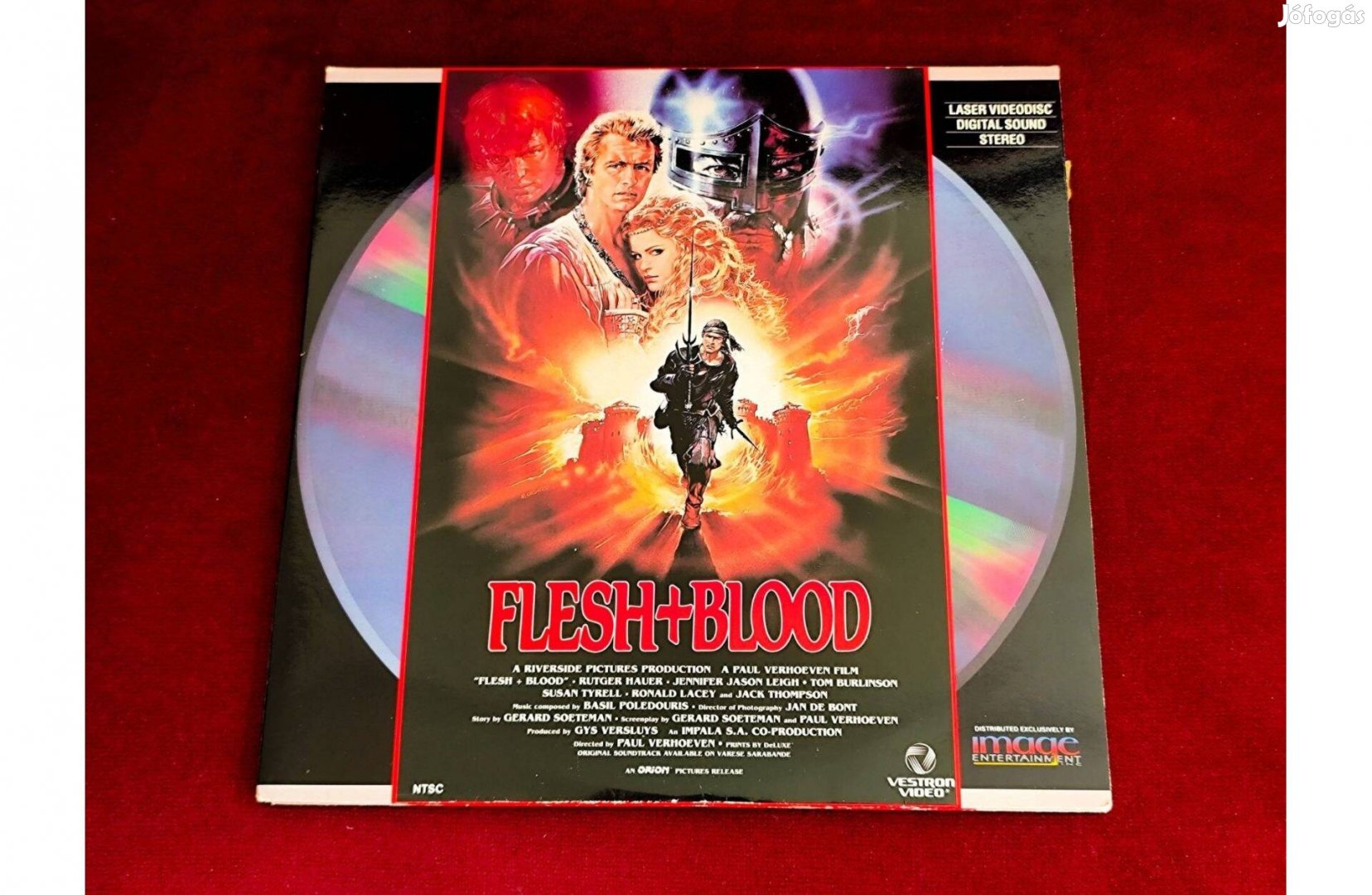 Hús és vér 1985. 2 X Laserdisc - Képlemez