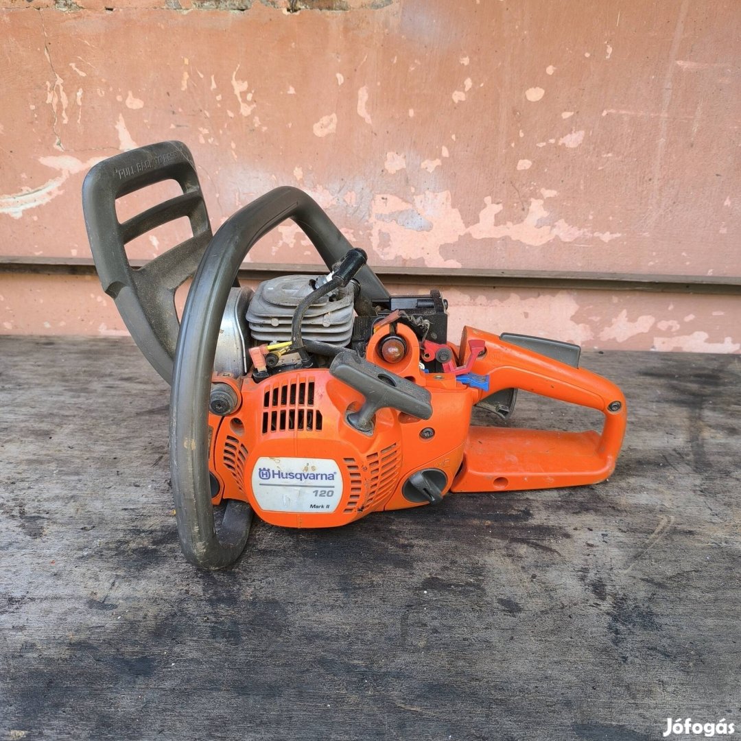 Husqvarna 120 Mark II hiányos láncfűrész 