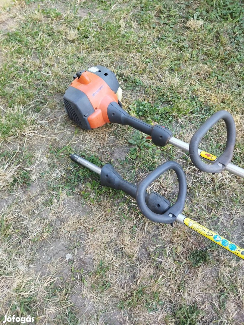 Husqvarna 128 c fűkasza szegélynyiró + még egy komplett hajtás