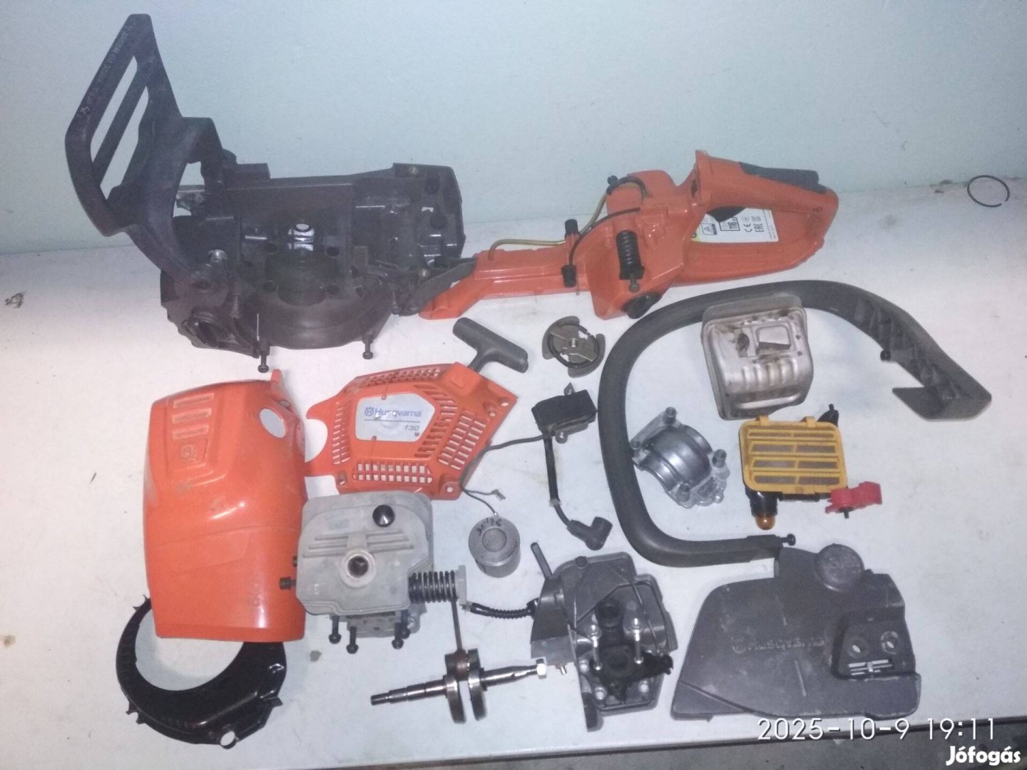 Husqvarna 130 láncfűrész bontott alkatrészek