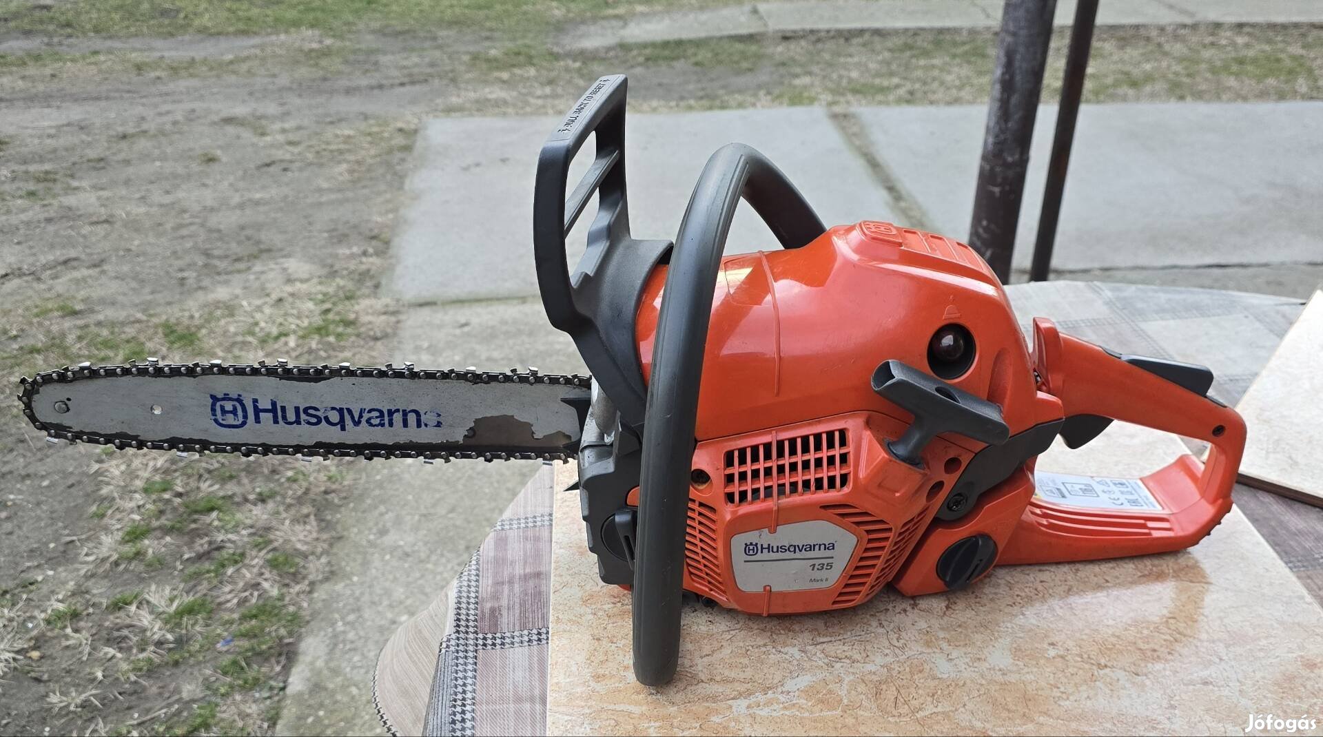 Husqvarna 135 Mark2 es láncfűrész (nem Stihl)