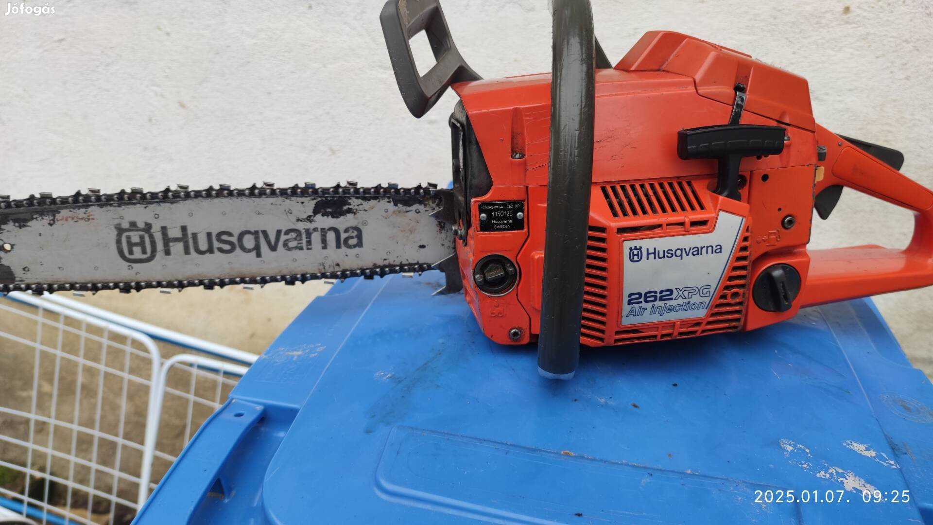 Husqvarna 262 xp láncfűrész Józsefnek