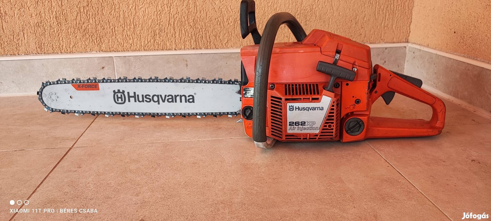 Husqvarna 262 xp láncfűrész. csere is