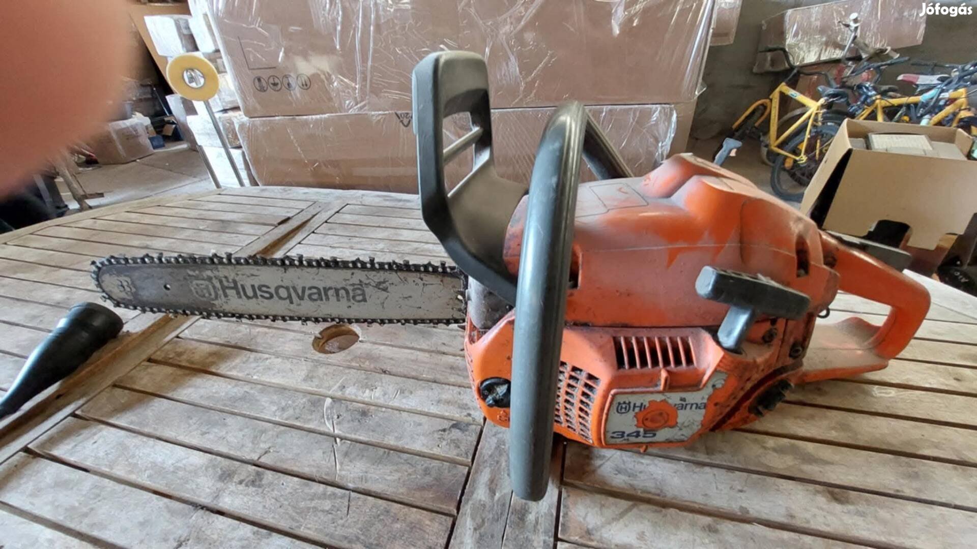 Husqvarna 345 benzines láncfűrész!