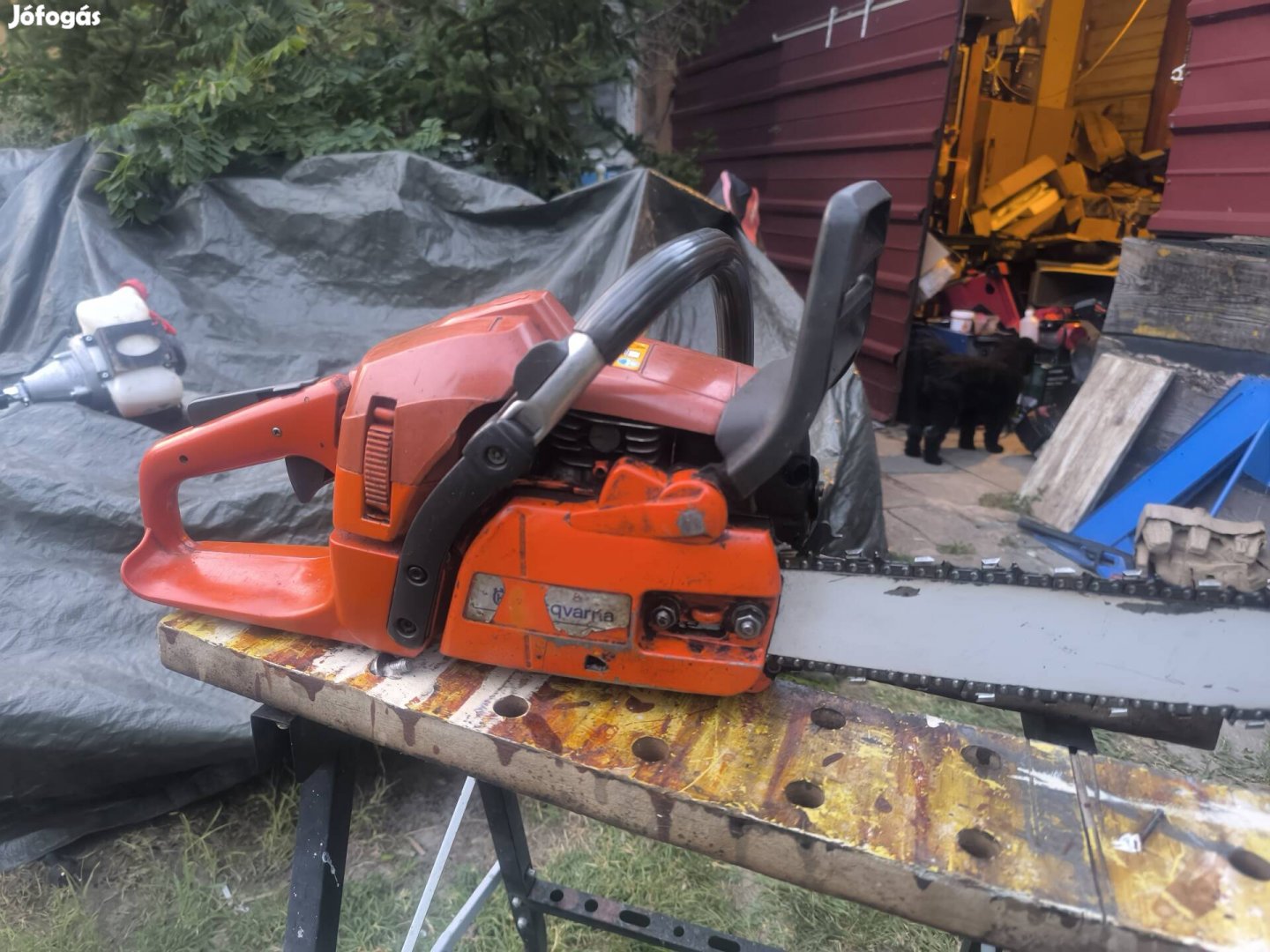 Husqvarna 346 xpg láncfűrész markolatfűtéssel!