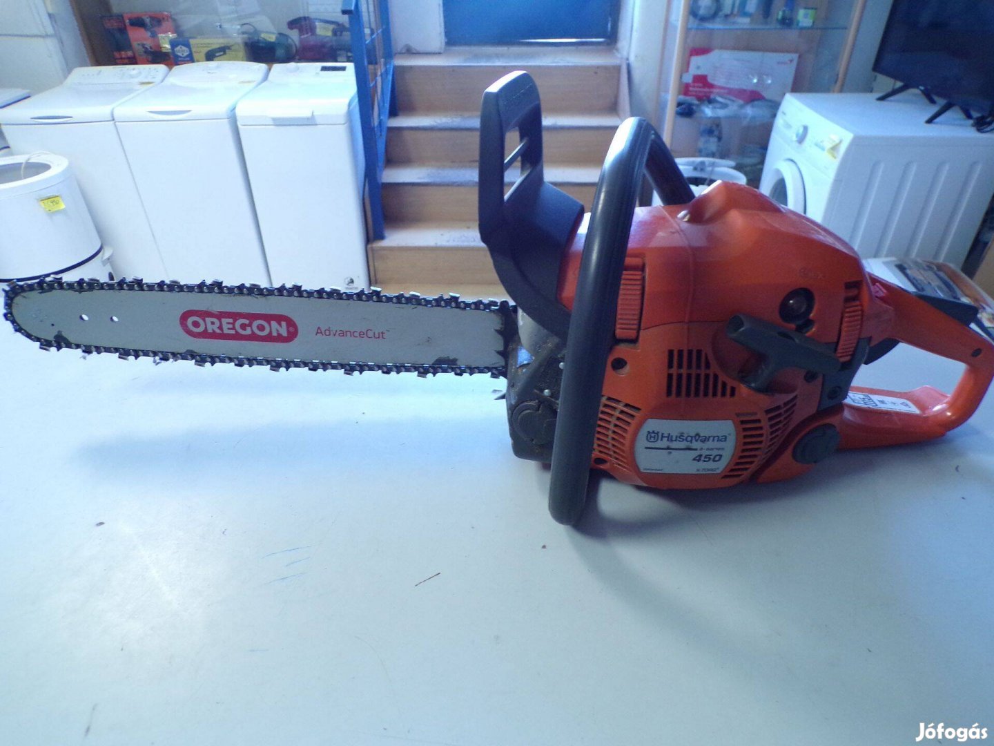 Husqvarna 450 x Torq benzines láncfűrész jótállással
