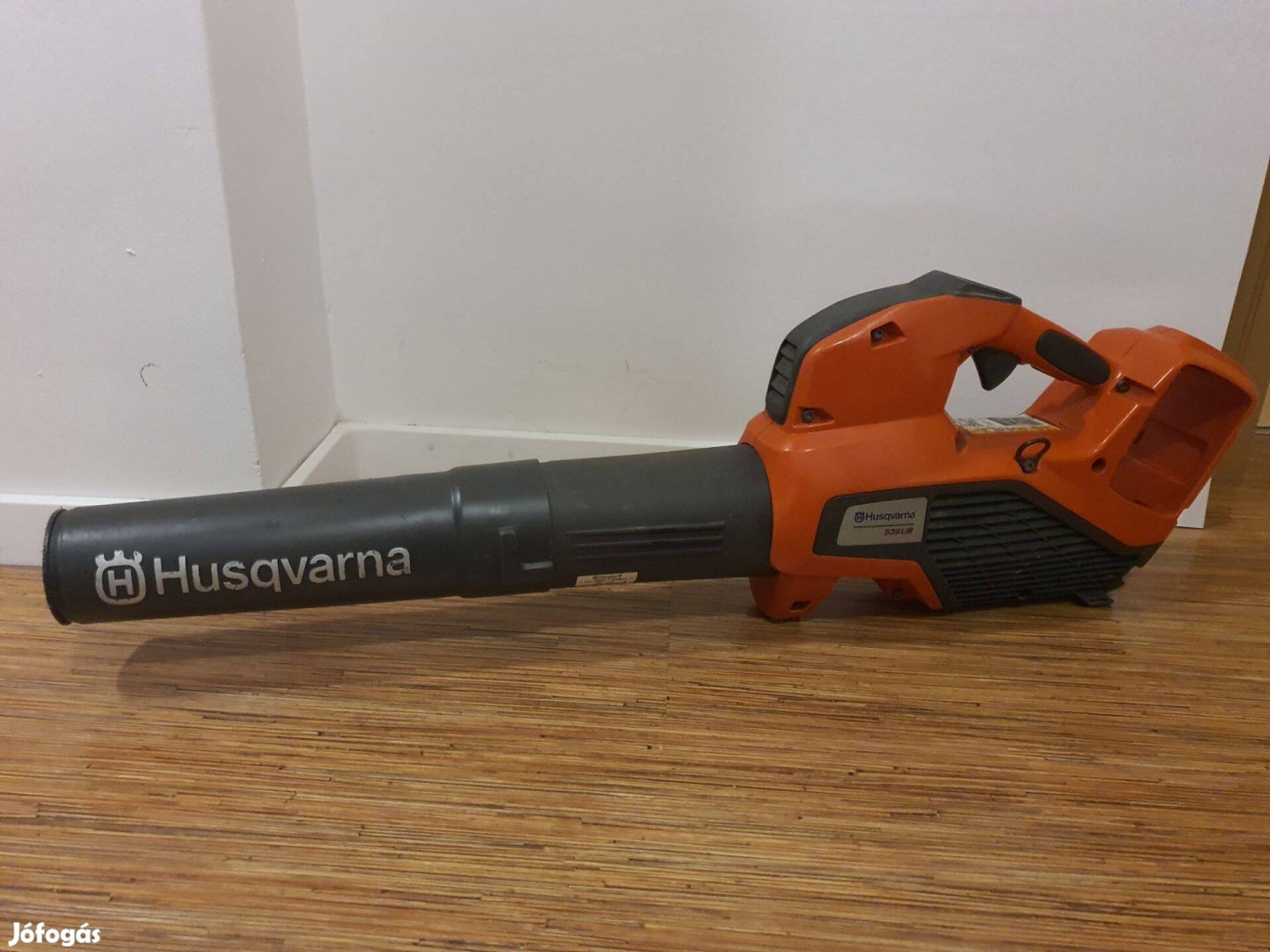 Husqvarna 536 Lib akkus lombfúvó, sérült