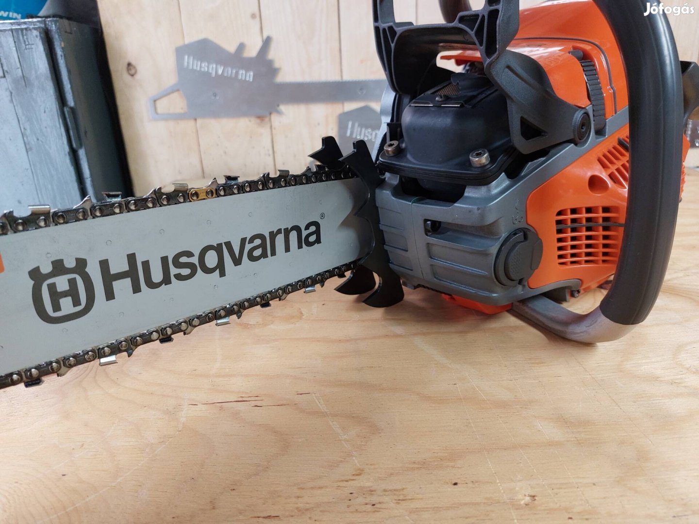 Husqvarna 550 Mark2 és 545 Mark2 láncfűrész Külső-Belső rönktámasz!