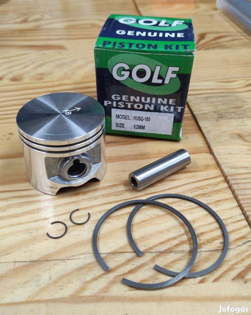 Husqvarna 77 180 280 380 480 Golf dugattyú 52mm