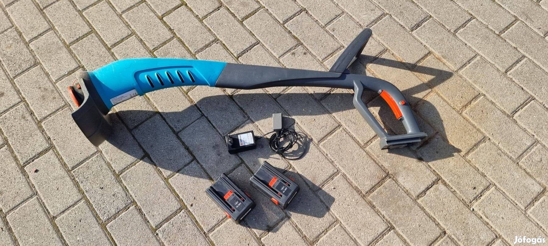 Husqvarna Gardena Smallcut 300 Accu 18V fűkasza 2 db 100% akkuval