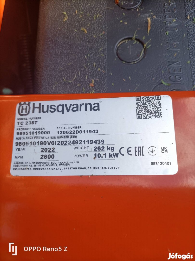 Husqvarna TC 283 T