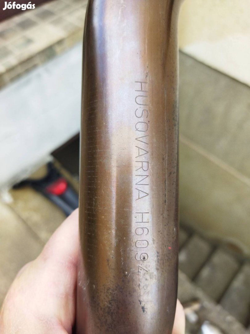 Husqvarna TR650 gyári kipufogó összekötő 
