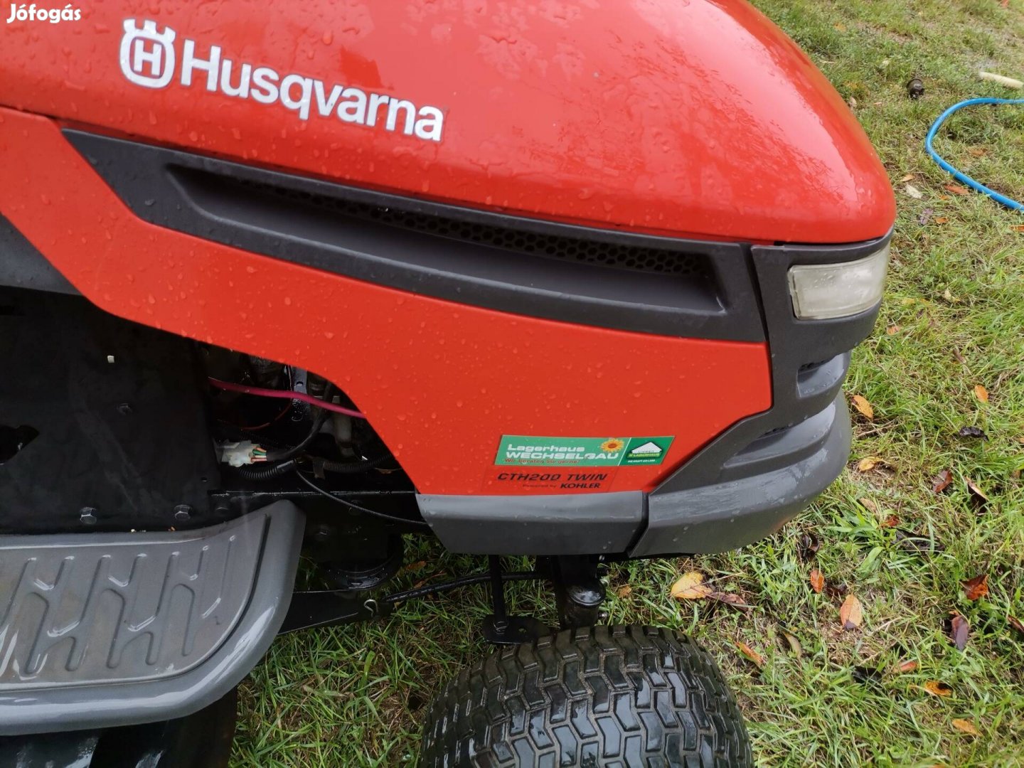 Husqvarna cth200 twin fűnyírótraktor